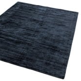 Asiatic Navy Blade Hand-Woven Viscose Rug