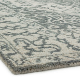 Asiatic Silver Bronte Medallion Hand-Tufted Wool Rug