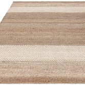 Asiatic Ivory Cedar Hand-Woven Jute Rug