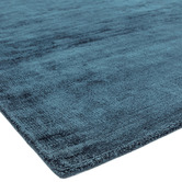 Asiatic Teal Blade Hand-Woven Viscose Rug