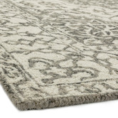 Asiatic Smoke Bronte Medallion Hand-Tufted Wool Rug