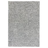 Asiatic Black &amp; White Camden Hand-Tufted Wool &amp; Rayon Rug