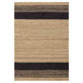 Asiatic Charcoal Cedar Hand-Woven Jute Rug