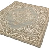 Asiatic Natural Bronte Medallion Hand-Tufted Wool Rug