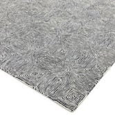 Asiatic Black &amp; White Camden Hand-Tufted Wool &amp; Rayon Rug