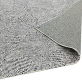 Asiatic Black &amp; White Camden Hand-Tufted Wool &amp; Rayon Rug