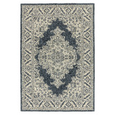Asiatic Shadow Bronte Medallion Hand-Tufted Wool Rug