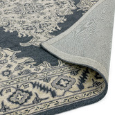 Asiatic Shadow Bronte Medallion Hand-Tufted Wool Rug