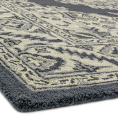 Asiatic Shadow Bronte Medallion Hand-Tufted Wool Rug