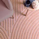 Asiatic Blush Hague Arch Hand-Tufted Wool Rug