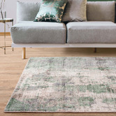 Asiatic Green Gatsby Hand-Woven Viscose Rug
