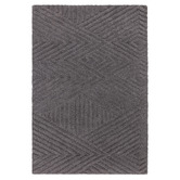 Asiatic Charcoal Hague Chevron Hand-Tufted Wool Rug