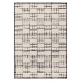 Asiatic Black Empire Hand-Tufted New Zealand Wool Rug