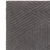 Asiatic Charcoal Hague Chevron Hand-Tufted Wool Rug