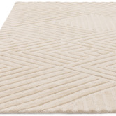 Asiatic Ivory Hague Chevron Hand-Tufted Wool Rug