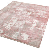 Asiatic Pink Gatsby Hand-Woven Viscose Rug