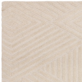 Asiatic Ivory Hague Chevron Hand-Tufted Wool Rug