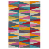 Asiatic Multicolour Funk Hand-Tufted Wool Rug