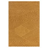 Asiatic Ochre Hague Chevron Hand-Tufted Wool Rug