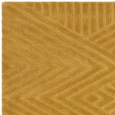 Asiatic Ochre Hague Chevron Hand-Tufted Wool Rug