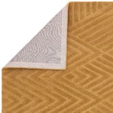 Asiatic Ochre Hague Chevron Hand-Tufted Wool Rug