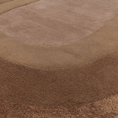 Asiatic Clay Halo Hand-Tufted Wool &amp; Viscose Oval Rug