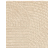 Asiatic Sand Hague Arch Hand-Tufted Wool Rug
