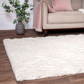 Asiatic Off White Harrison Table-Tufted Rug