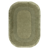 Asiatic Sage Halo Hand-Tufted Wool &amp; Viscose Oval Rug