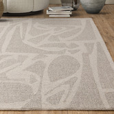 Asiatic Natural Loxley Hand-Tufted Wool Rug