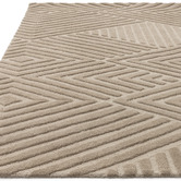 Asiatic Taupe Hague Chevron Hand-Tufted Wool Rug