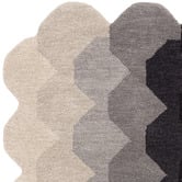 Asiatic Hive Hand-Tufted Wool Shaped Rug