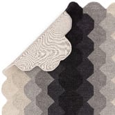 Asiatic Hive Hand-Tufted Wool Shaped Rug
