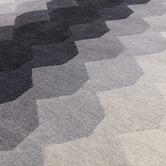 Asiatic Hive Hand-Tufted Wool Shaped Rug