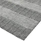 Asiatic Grey Ives Flat Weave Cotton &amp; Jute Rug