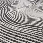 Asiatic Black Mason Microfibre Rug