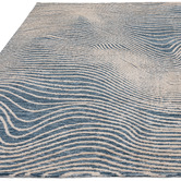 Asiatic Blue Mason Microfibre Rug