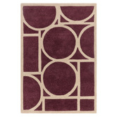Asiatic Plum Metro Hand-Tufted Wool Rug