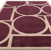 Asiatic Plum Metro Hand-Tufted Wool Rug