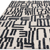 Asiatic Mason Script Microfibre Rug