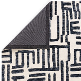 Asiatic Mason Script Microfibre Rug