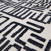 Asiatic Mason Script Microfibre Rug