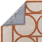 Asiatic Rust Metro Hand-Tufted Wool Rug