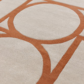 Asiatic Rust Metro Hand-Tufted Wool Rug