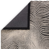 Asiatic Black Mason Microfibre Rug