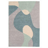 Asiatic Sky Matrix Hand-Tufted Wool Rug