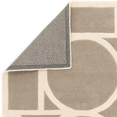 Asiatic Taupe Metro Hand-Tufted Wool Rug