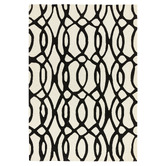 Asiatic White Matrix Wire Hand-Tufted Wool Rug