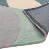 Asiatic Sky Matrix Hand-Tufted Wool Rug