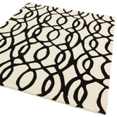 Asiatic White Matrix Wire Hand-Tufted Wool Rug